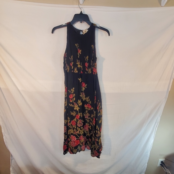 Anthropologie One Fine Day Women's Size 4 Floral Sleeveless Midi Dress - Picture 2 of 6